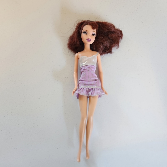 Barbie My Scene Chelsea Doll Auburn Red Ponytail Hair Parts Project Restoration - Picture 1 of 8